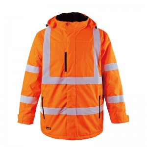 Factory made hot-sale Wet Weather Poncho Army - Unisex Outdoor Work High Visibility Jacket – Dellee