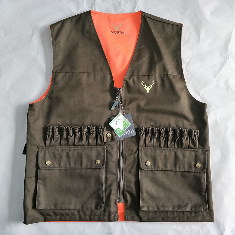 Hot sale Hunting Vest - Versatile multi pocket V neck hunting vest – Dellee