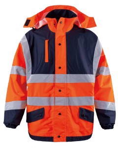 Top Quality Hat With Neck Flap - HIGH VISIBILITY PARKA  – Dellee