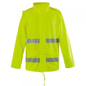 High Brightness Reflective Lightweight Outdoor Raincoat Set