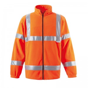 Lowest Price for Cool Trucker Hats - Reflective high-visibility polar fleece jacket with zipper closure – Dellee