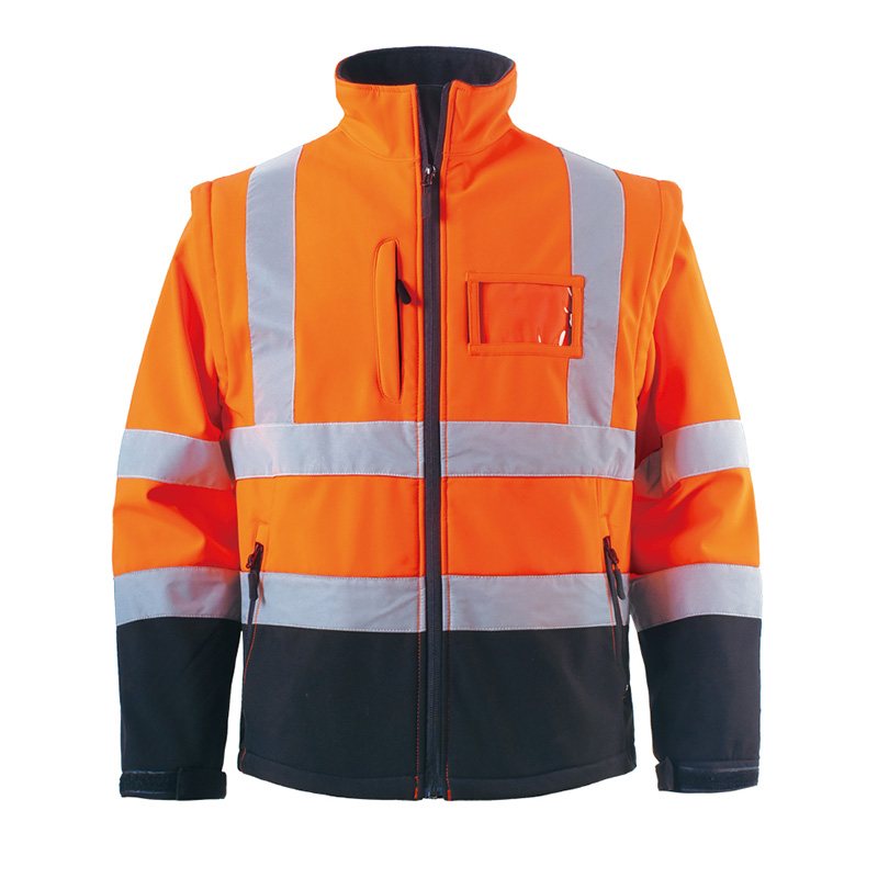 Outdoor work jacket waterproof and breathable fabric Removable sleeves support s-4xl size
