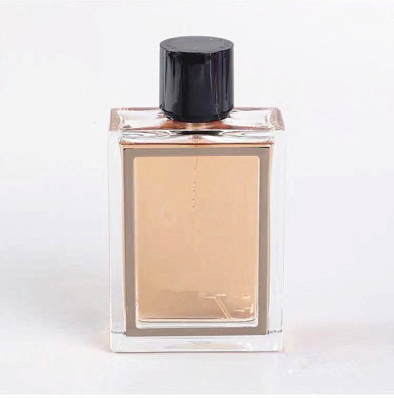 Clear Empty Luxury Square Glass Perfume Bottle