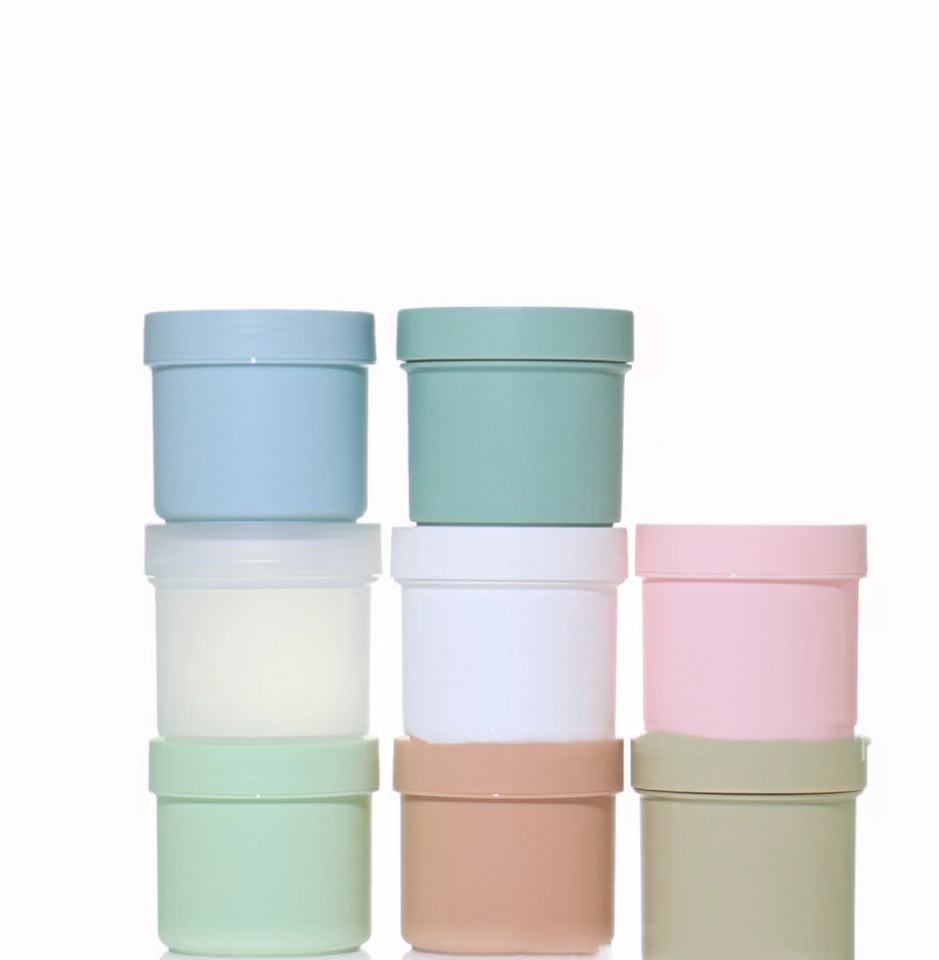 Colorful Body Cream Pot Matte Candy Color Face Cream Jar