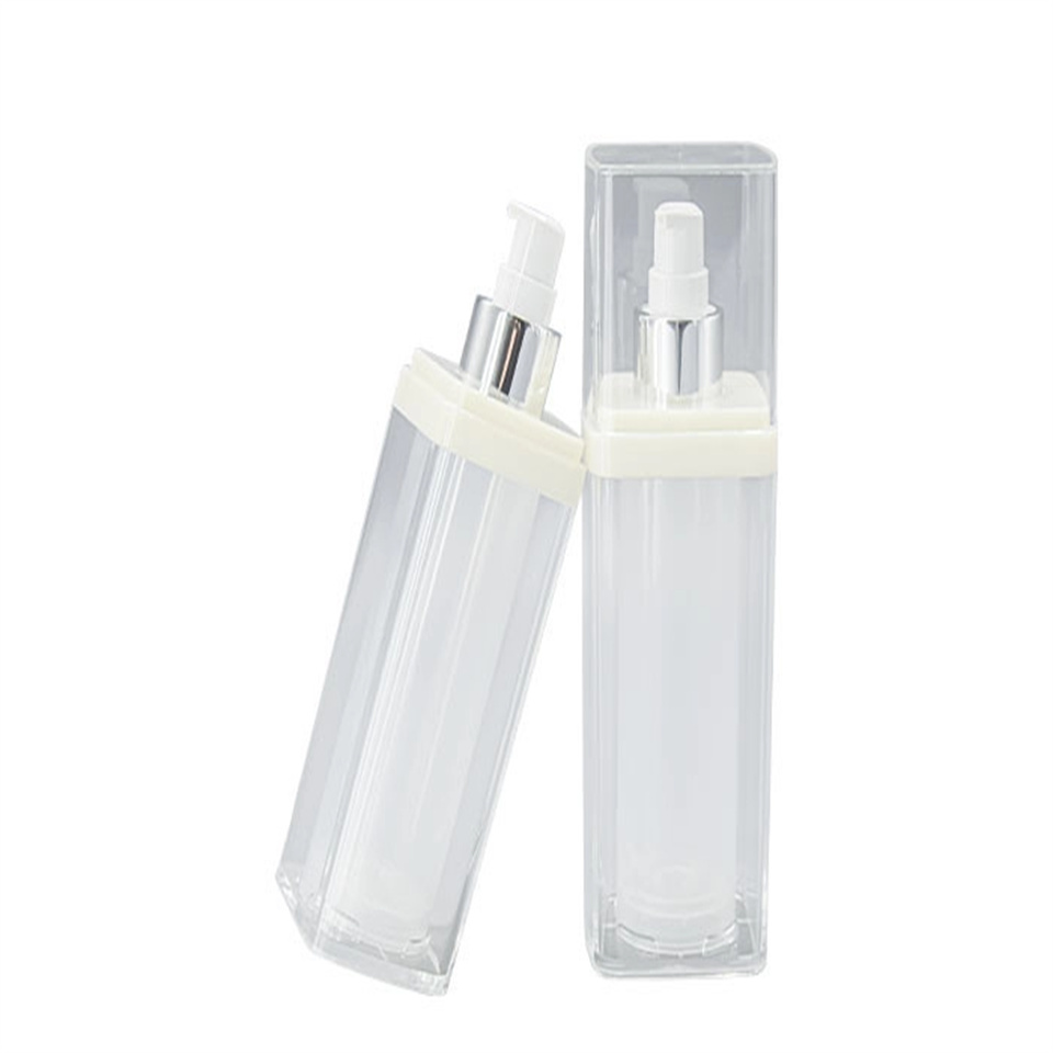 100ml Square Acrylic Airless Bottle for Skin Care Cream