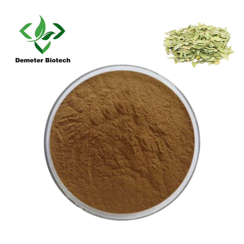 Natural Sennoside 8% 10% 20% Senna Leaf Extract powder