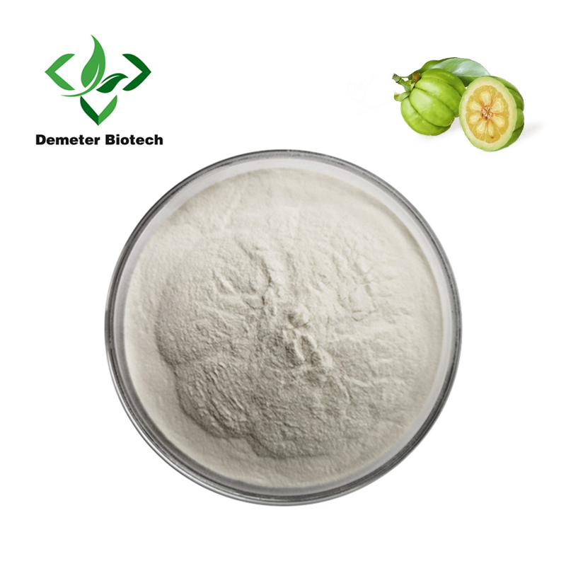 ʻO ke kaumaha kūlohelohe 95% HCA Hydroxycitric Acid Garcinia Cambogia Extract Powder