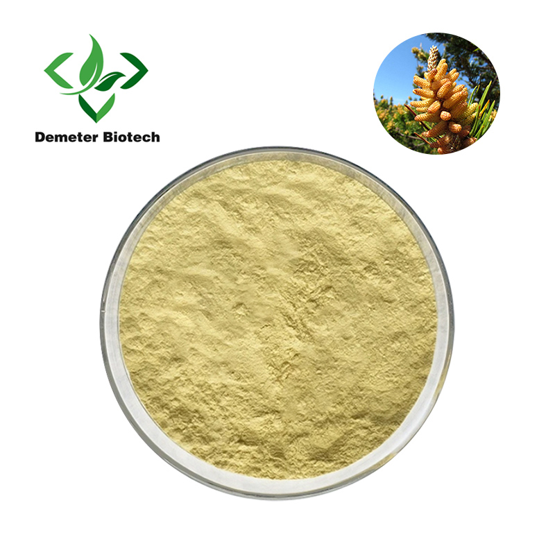 Natural Organic Bulk Cell Wall Yakaputsika Pine Pollen Powder