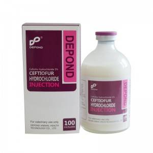 China Supplier Neomycin 200mg/Ml - Ceftiofur hcl 5% injection – Depond