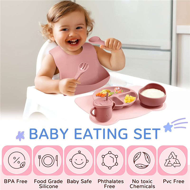 Daily Kitchen daily kitchen baby feeding supplies 8 piece set
