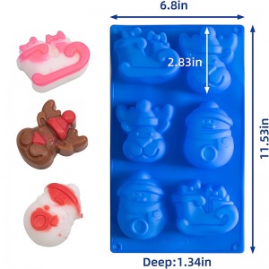 Different 12 Shapes Rose Red Color Silicone Baking Molds - China