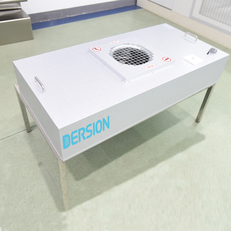 FFU On The Ceiling Of Cleanroom 99.99% Filter Unit Air Cleaner Fan For Cleanroom