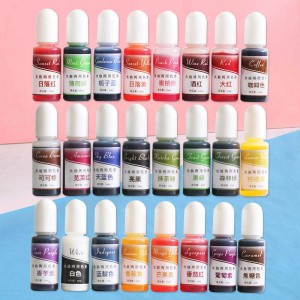 24 color pigment for soap