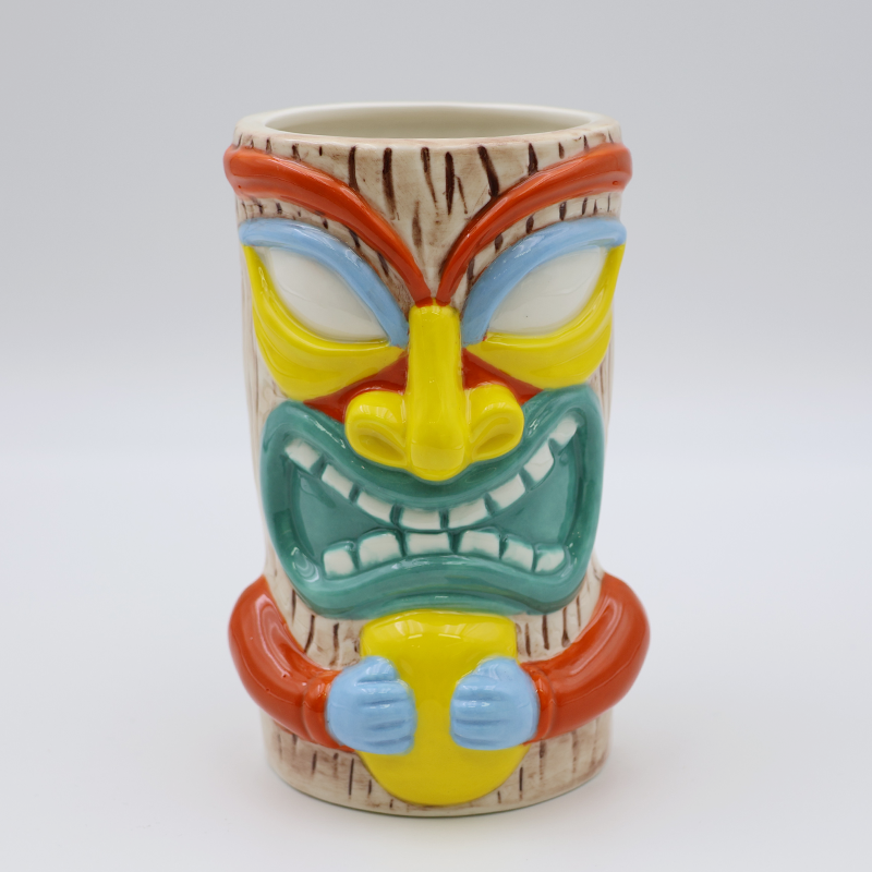 Ceramic Classics Tree Stump Tiki Mug