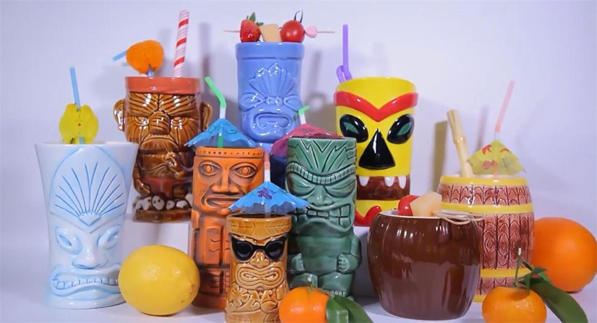 Best-selling Ceramic Tiki Mugs