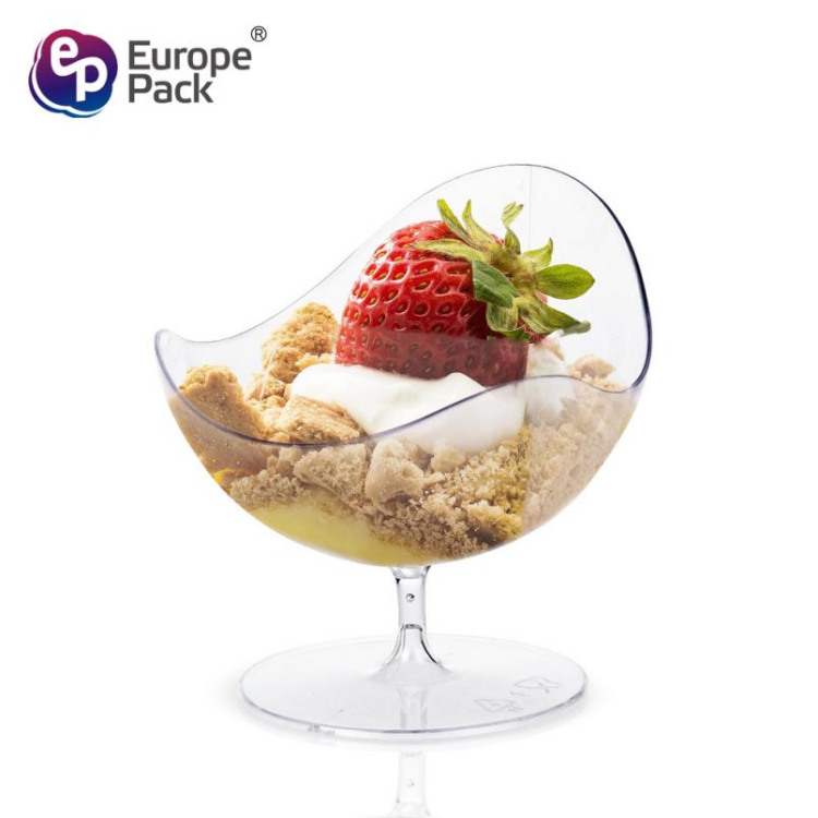 which dessert cup available to add fun to the feast of taste  buds？