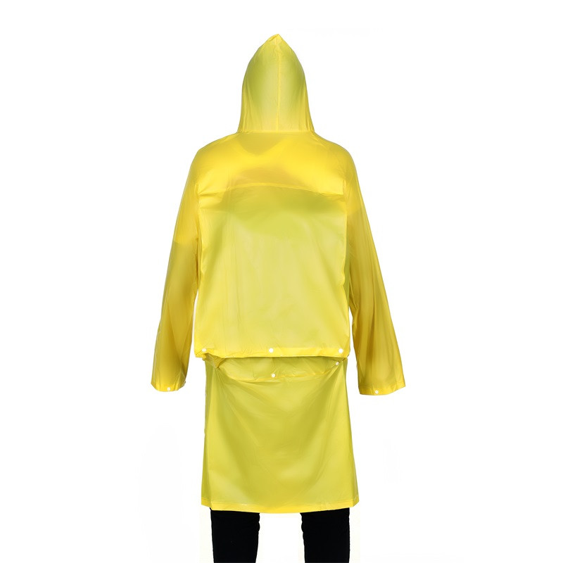 China Supplier Eva Disposable Raincoat Thickened Outdoor Raincoat - BEST POPULAR BEAUTIFUL COLOR PVC ADULT RAINCOAT  – De Body