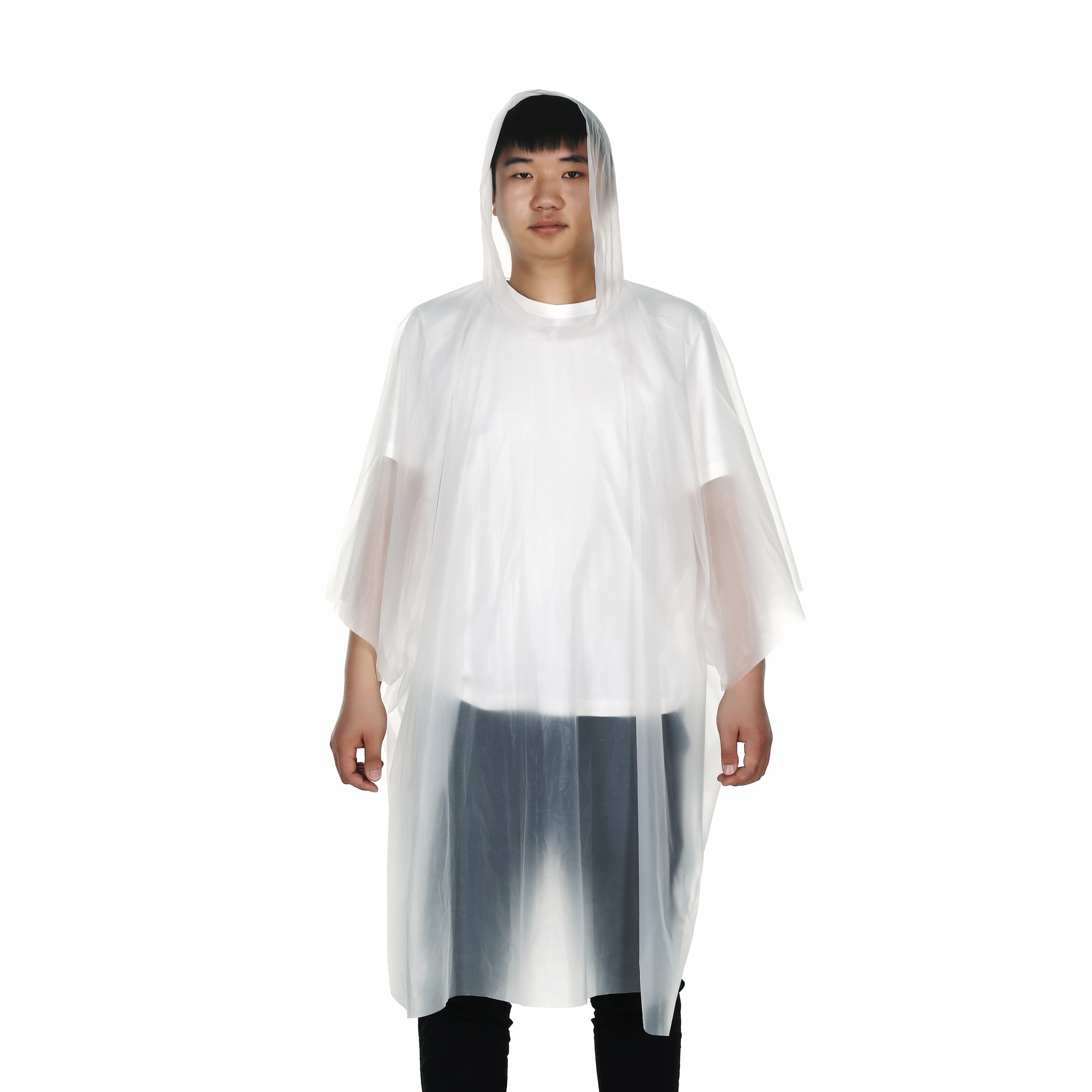 2022 Wholesale OEM LOGO Disposable PE Rain Jacket Poncho Raincoat /Rain Coat for Unisex Adult Car Emergency First Aid Kit