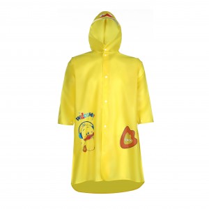 China Cheap price Ain Reflective Adult Raincoat - Custom Logo Printing Raincoat For Adult and Children  – De Body