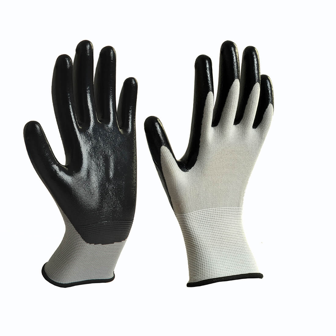 Nylonpolyester liner，nitrile palm coated，smooth surfa ( (7)
