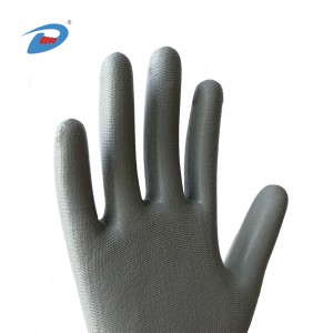 Hot-selling China 13 Gauge Nylon/Polyester Industry Nitrile coated  Palm Hand Protection Coated Safety Gloves