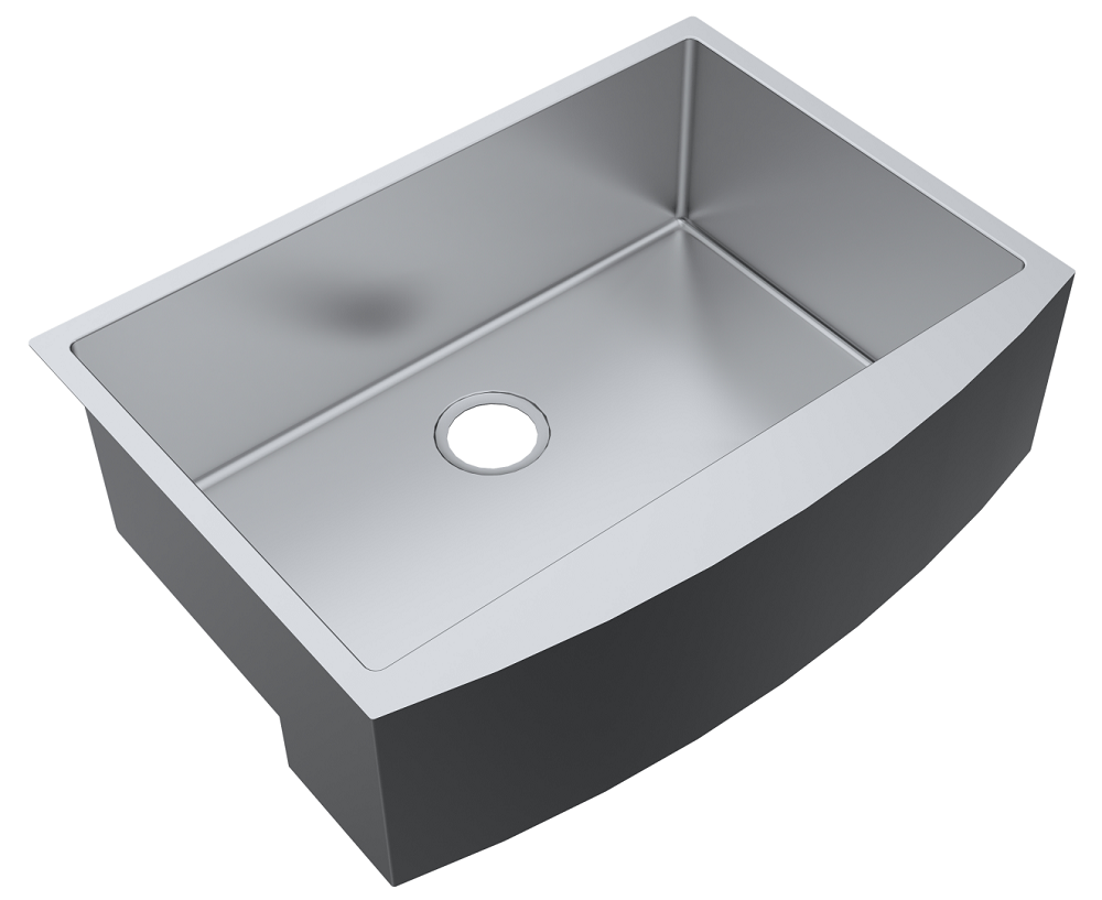 Apron Single sink Farmhouse apron front sinks factory Dexing OEM/ODM stainless steel sink wholesale