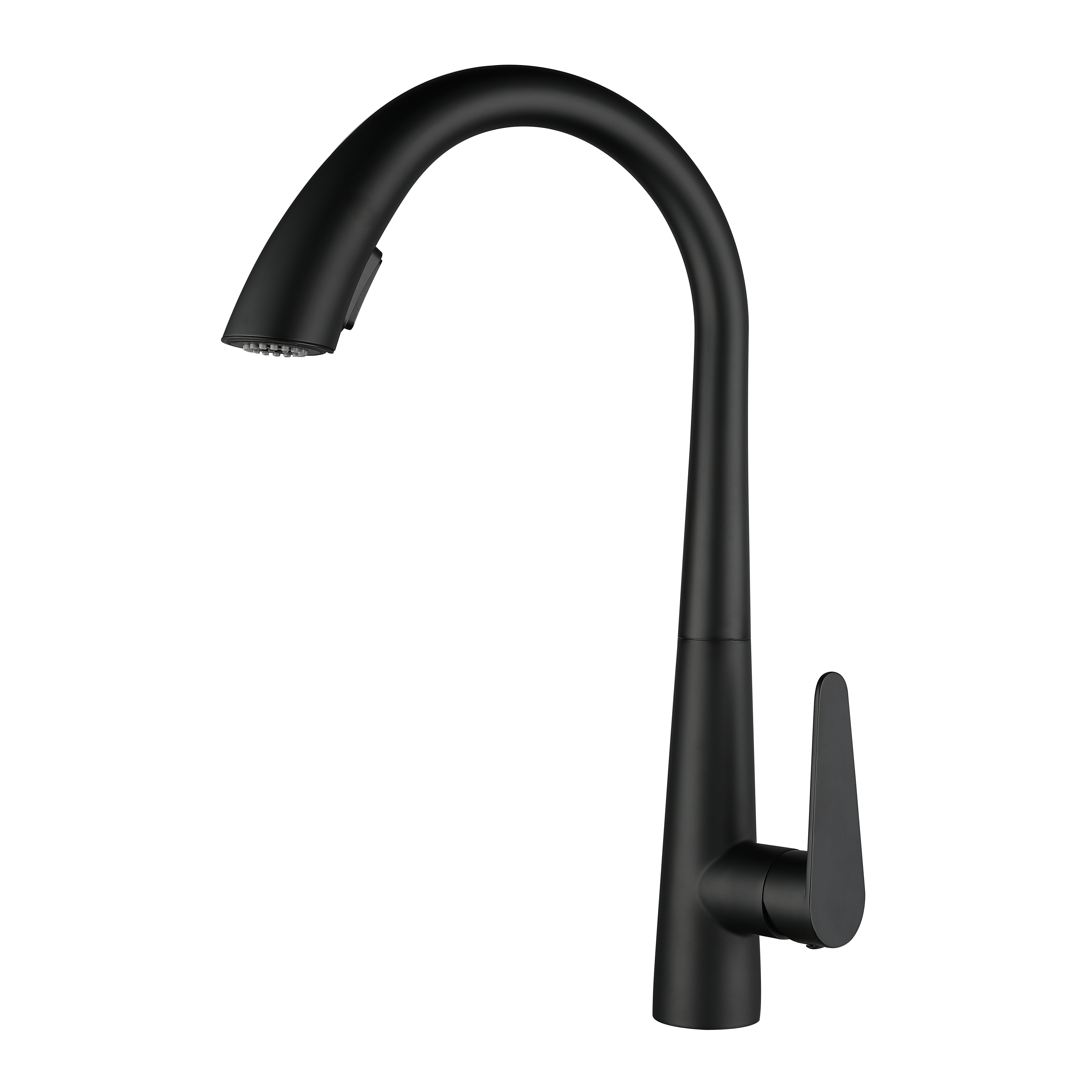 Black faucet stainless steel Kitchen Faucet Flexible Pull down  Faucet with Sprayer Dexing ODM/OEM Faucet black