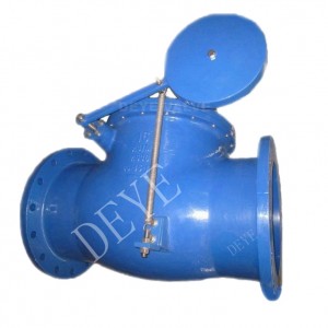 Cast iron swing check valves with metal brass seat CV-F-02
