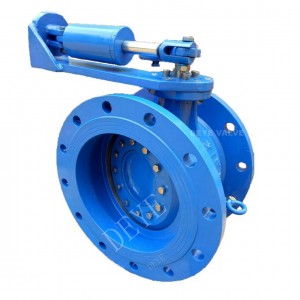 DI flanged swing check valve with lever weight  CV-W-06