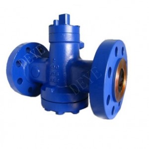 DIN lubricated butt welded plug Valve PV-064-08F