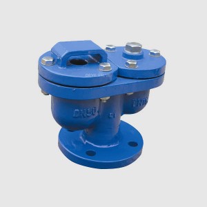 Double sphere automatic air release valve A-H-03