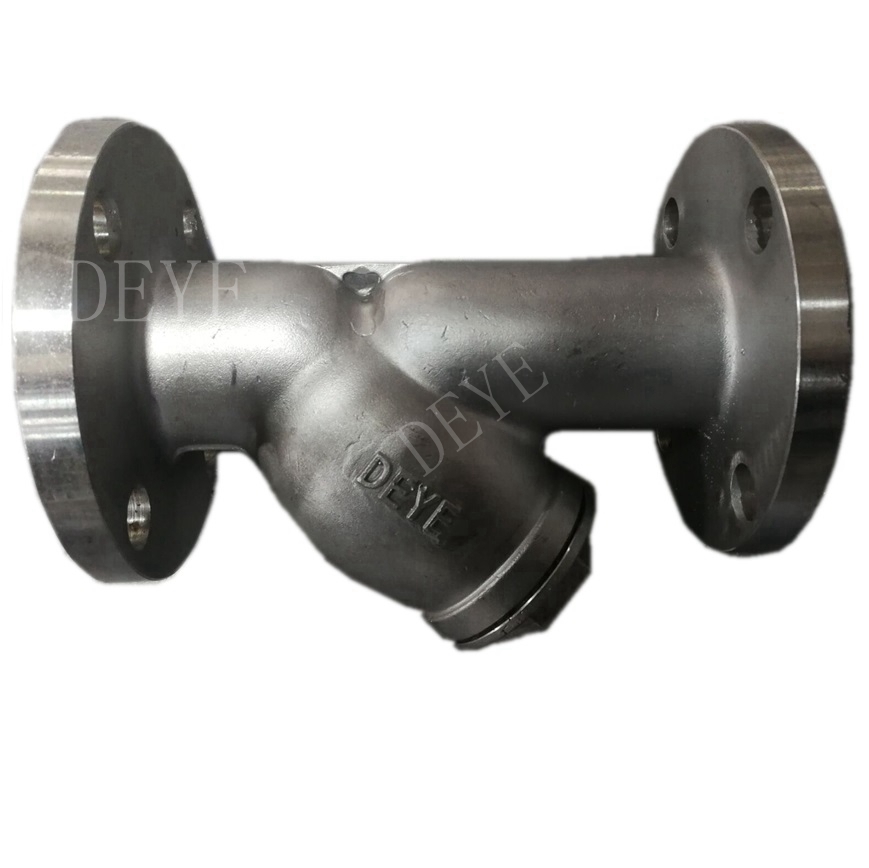 Original Factory End Entry Ball Valve -
 stainless steel Y strainer/Filter with drain plug   YC-00150-02S – Deye