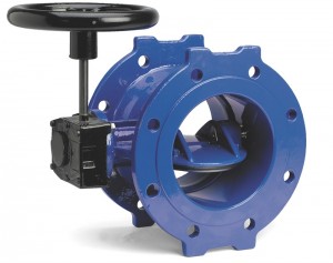 Ebonited Double Eccentric Butterfly valve