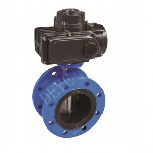 DN2200 DN2600 Dvostruki ekscentrični leptir ventili za vodenu pumpu
