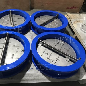 wafer double flanged check valve