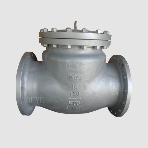Rapid Delivery for 150# Tm Ball Valve -
 A216 WCB big size Check Valve with ANSI B16.34 CVC-00150-16 – Deye