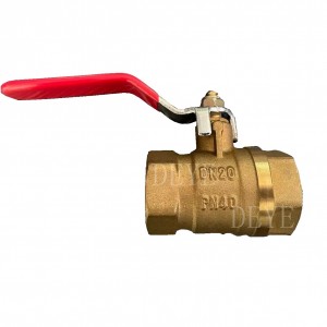 Forged bronze ball valve BRZ-BV-3-4-W