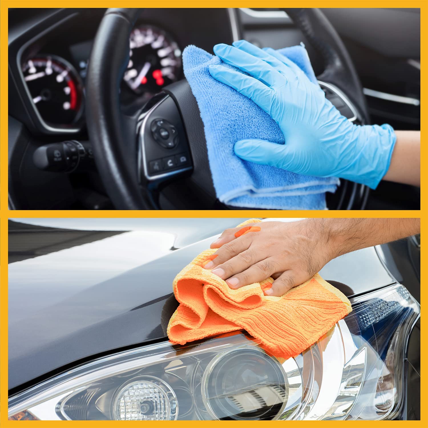Choose the right microfiber cloth to maintain your car