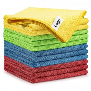 Quick-Dry 40×40 Microfiber Cleaning Cloths...