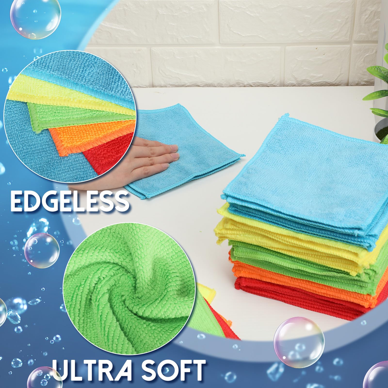 Washing microfiber towels safely