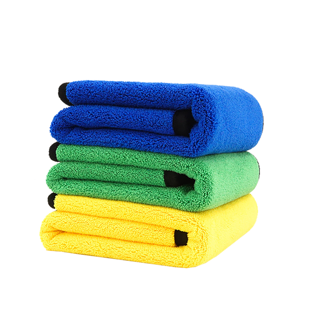 Thick Coral Fleece Super Plush Microfiber Absorbent Drying Auto Datailing Car Wash Cleaning Towel