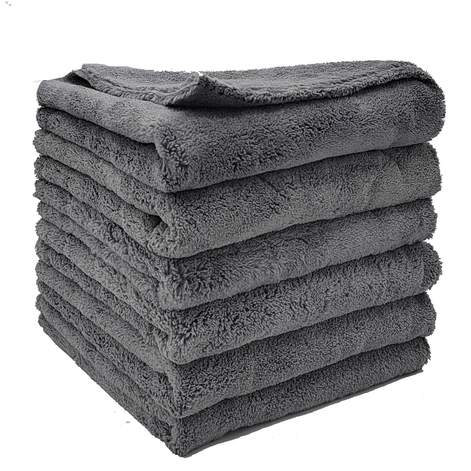 Factory Custom Microfiber Towels For Cars Car Drying Wash Detailing Buffing Polishing Towel With Plush Edgeless Microfiber Cloth