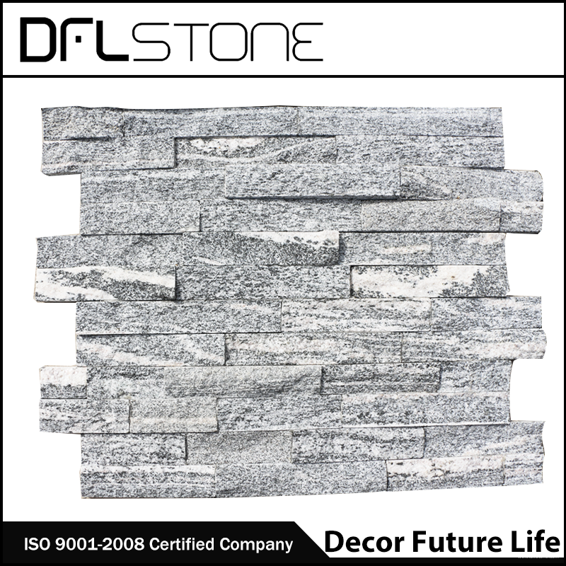 Best quality High-Quality Wall Cladding Stones Factories - Grey Rough Face Stacked Stone Cladding stone – DFL