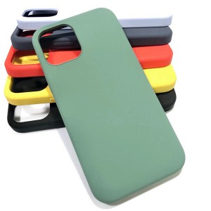 Real soft silicone iPhone case iPhone silicone cover