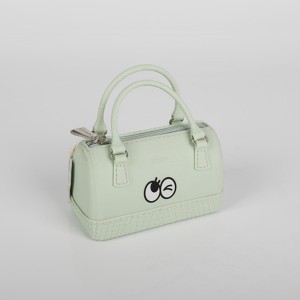 Fashionable mini silicone rubber handbag