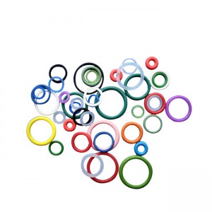 Colorful Silicone Rubber O-ring  Silicone Square O Ring Seal Valve Sealing Ring Seals O Rings Gaskets with cheap price