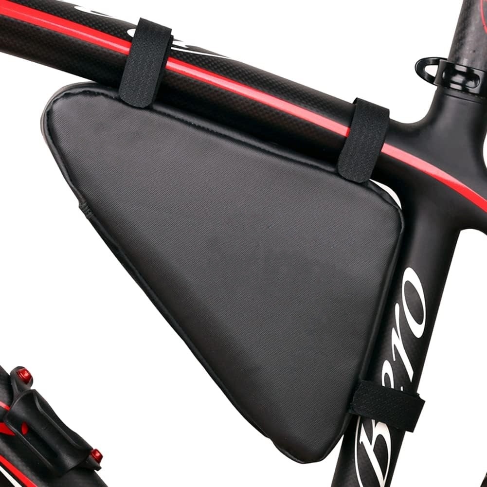 Bicycle Frame Save Bag,Water-Proof Bike Triangle Pouch, Cycling Accessories Pack for Keys, Tools, Cellphones, Wallets, Use for Road Bike MTB Commute Bicycle Bike