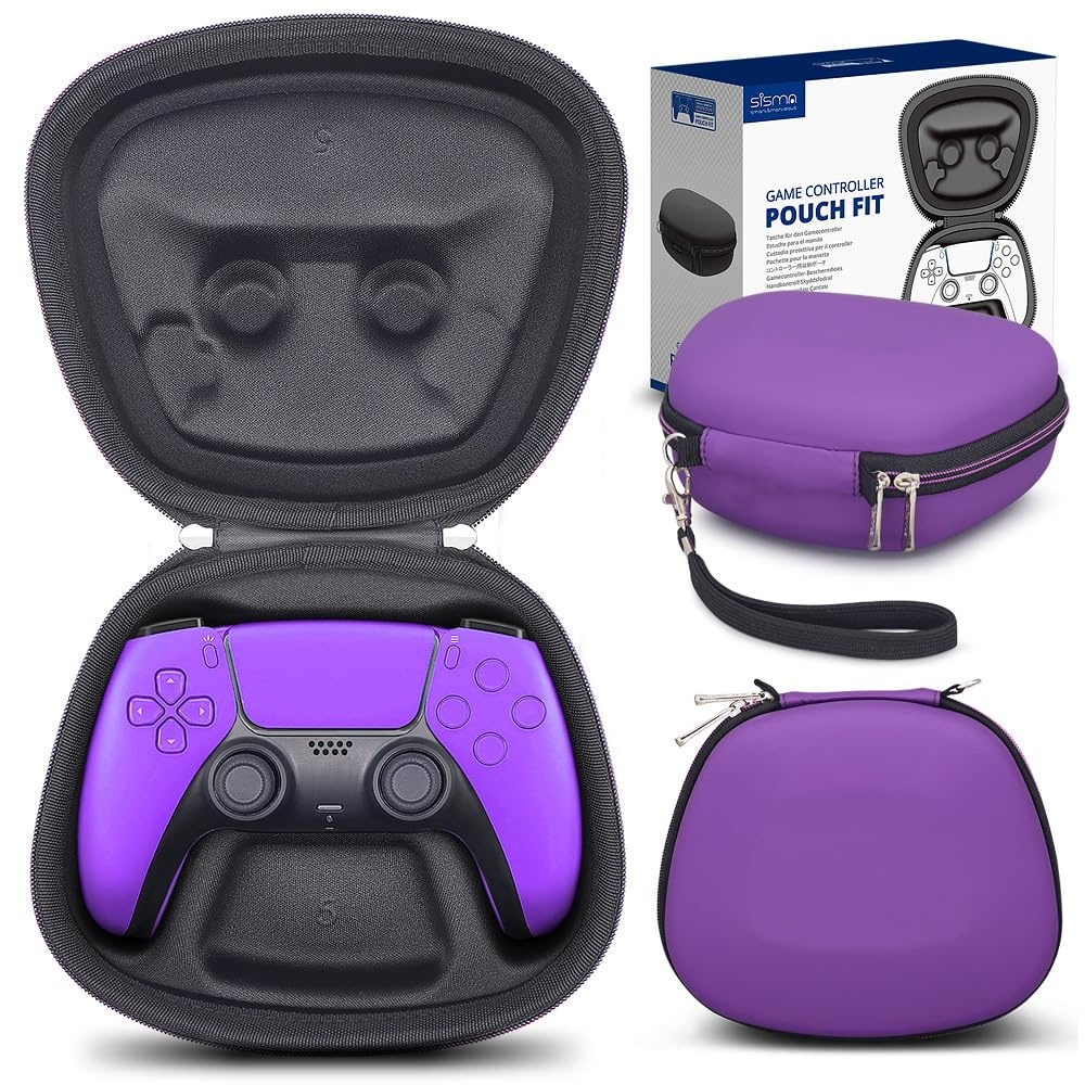 Travel Case Compatible with PS5 DualSense Wireless Controller Hard Shell