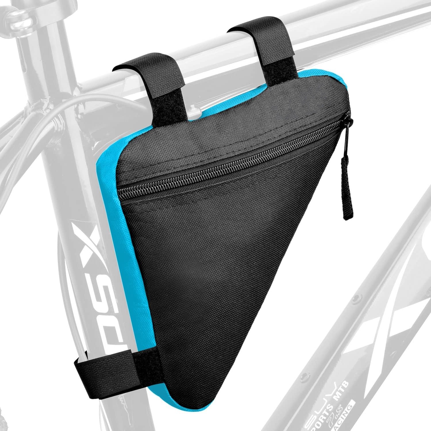 Велосипед Колоездене Съхранение Триъгълник Горна тръба Предна чанта Чанта за седло за шосейни и планински велосипеди