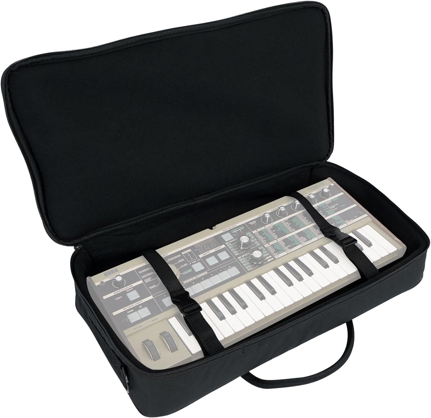 MCB22 The Gig Bag Case 4 DJ/MIDI/Keyboard Controllers/Guitar Pedal Board,Black,23” x 12” x 4”